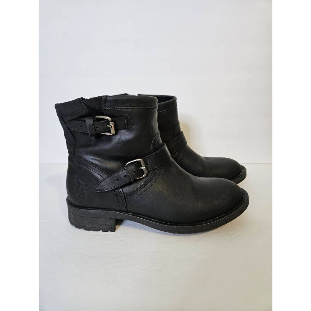 Harley-Davidson Black Combat & Moto Boots
